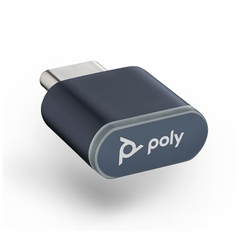 Poly BT700 mini adaptateur Bluetooth USB C à portée étendue et format compact