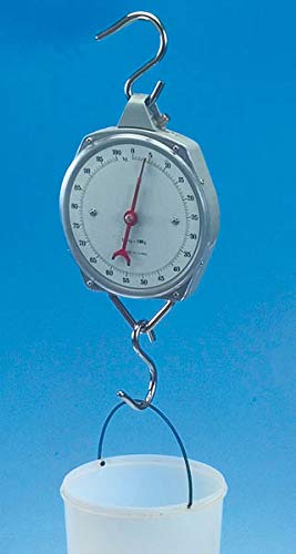Kerbl Zeigerschnellwaage 50 kg inkl. Haken Hängewaage 200 g Unterteilung