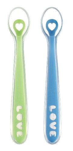Munchkin Silicone Spoons, Assorted (Pack of 2)
