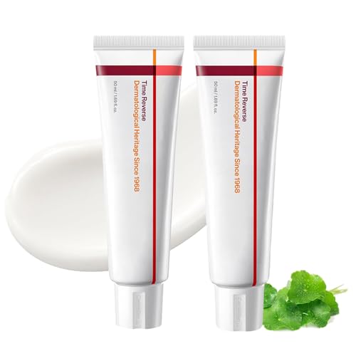 Crema Facial Reparadora Hidratante Centella Time Reverse, Crema Facial Calmante de Centella, Alivia Piel Sensible y Seca, Aporta Hidratación Intensiva sin Sensación Grasa