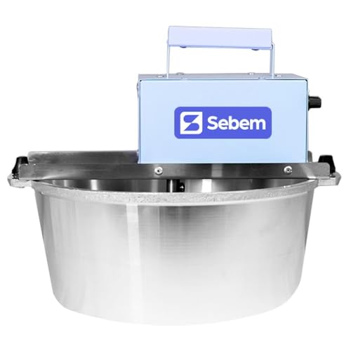 Panela De Mexer Doces Misturadora para Brigadeiro Docinhos Recheios Profissional Automática Cozinha 10 Litros Azul Bivolt Sebem