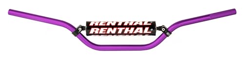 Renthal 809-01-PE-01-261 7/8 Bar RC High Purple 7/8-Inch MX/Enduro Handlebar
