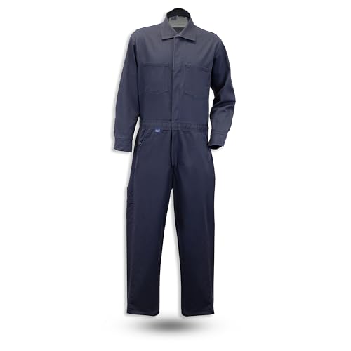 Deluxe 9 oz. Ultrasoft by Westex Coverall CO25 - Navy / 44 Tall