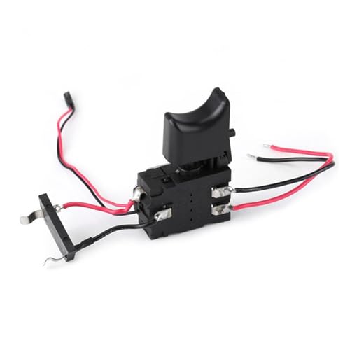 Interrupteur de perceuse électrique pour réparer une gâchette bloquée DC 7.2-24V