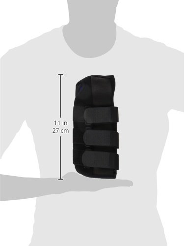 Medline Universal Wrist and Forearm Splints, 10", Left Arm