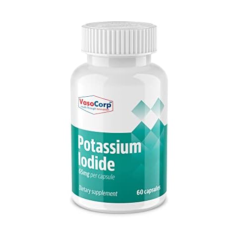 NeuropAWAY - Potassium Iodide 65 mg - Dietary Supplement, 60 Capsules Cover