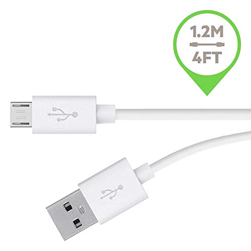 Ienza Replacement Long (10-Ft) Micro Usb Charge Cable Wire For Xbox One And Playstation Ps4 Controller (White) #TOP1