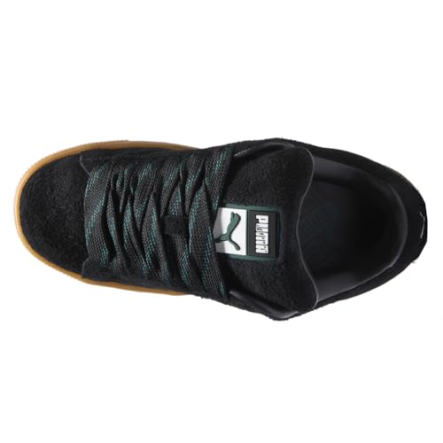 Image of PUMA Womens Suede XL Flecked Lace Up Sneakers Shoes Casual - Black - Size 8.5 M