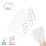 WOLAIYE Collar Stay Stickers for Men & Women Collar,Double Sided Tape for Clothing and Body,Self-adhesive Anti-Warping Edge Shaper Shirt Collar Stays