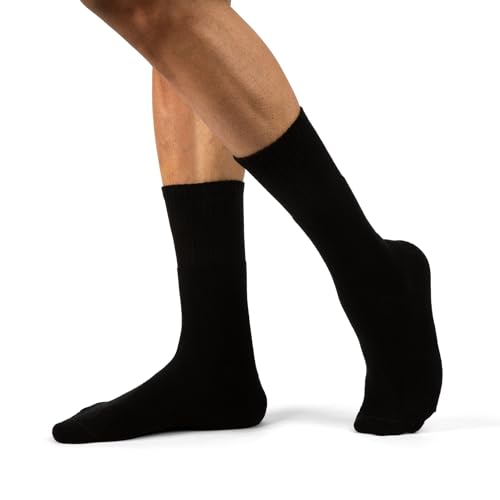 Premium Cotton Crew Socks, Soft Athletic Socks, 3 pack4
