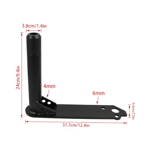 Itonash Record de Pied de Pied de la Barre de Crash du Garde du Moteur, Acier Inoxydable pour Le Bobber Indien 2014-2023, Dispositif de Protection Le Style Métallique Assure la – vue 7
