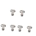 UKCOCO 6 Pcs 1/4 inch Screw for Camera Mount 1/4-20 Thumb Screw Quick Release Screws Camera tripods Screws for Tripod 1/4 Tripod Screw Plate Camera Screws Stainless Steel Adapter, 5TR44Z1033EEN1