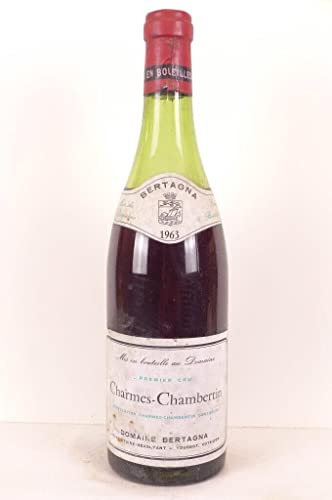 charmes-chambertin domaine bertagna premier cru rouge 1963 - bourgogne