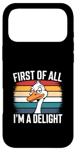 First of All I'm A Delight ����ȃO�[�X�~�[�� �X�}�z�P�[�X iPhone 17 Pro Max �p