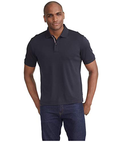 UNTUCKit Wrinkle-Free Damaschino Polo Black XL Regular Fit