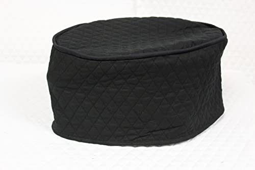 Simple Home Inspirations Quilted Slow Cooker Cover (8Qt Oval, Black)