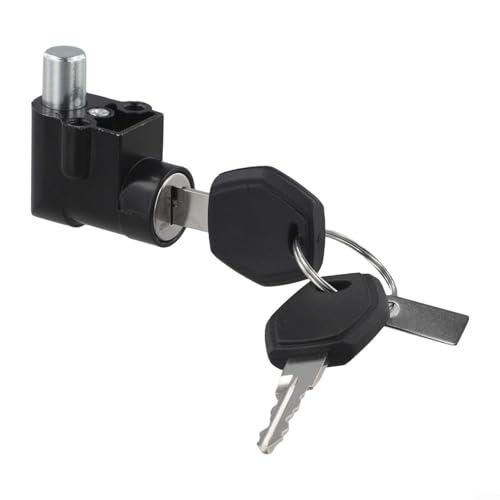 Juego de cerradura y llave de batería para bicicleta eléctrica, mecanismo de bloqueo de energía de metal con llaves dobles, compatible con Hailong 1 y para Hailong 2, fundas de batería para bicicletas