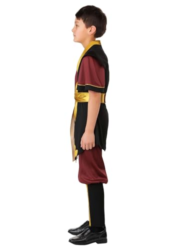 Disfraz completo de príncipe Zuko para niños miniatura 3