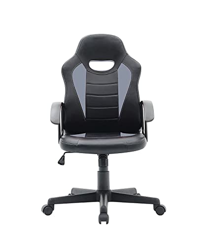 Image of Bantia's Multi Functional Ergonomic Gaming /Office Premium Soft Fabric Chair Best in Class Comfort (Black & Grey)
