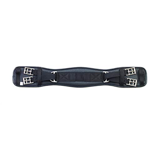 Ovation Airform Humane Dressage Horse Riding Girth, Black, 22