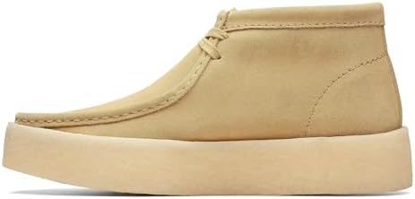 Clarks Men's Wallabee Cup Boot Oxford, Maple Suede, 7