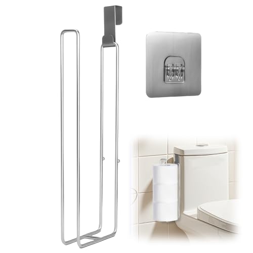 Portarrollos Papel Higienico de Pie, Porta Rollo Papel de Baño de Acero Inoxidable Portarrollos Baño para Papel Higiénico Capacidad para 4 Rollos de Papel higiénico para Baño, Lavabo, Cocina
