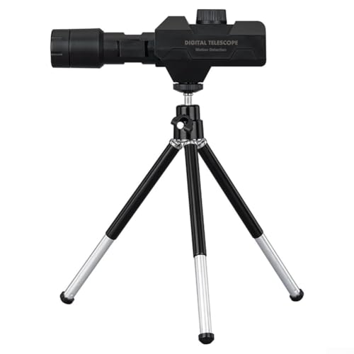 Telescopio monocular con zoom 70X con conectividad WiFi y trípode para observación de aves y conciertos