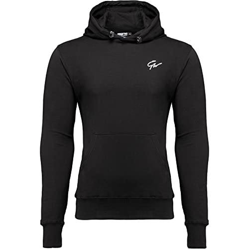 GORILLA WEAR Sudadera con Capucha Nelson, Negro, Extra-Large para Hombre Cover