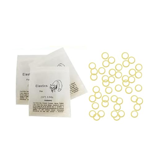 NIYATA 300Pcs Élastique Dentaire Orthodontique, Élastiques Orthodontiques pour Bretelles, Élastiques en Caoutchouc, Outil Dentaire pour Orthodontie Orale et...