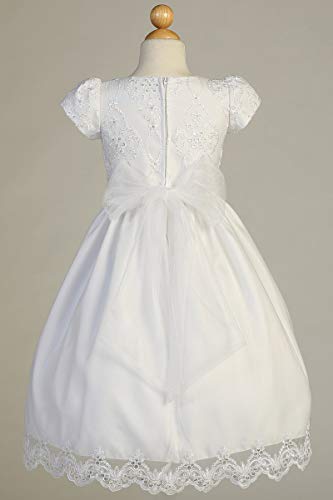 Made in USA - Plus Size First Communion Dresses for Girls 7-16 - Holy 1st Communion Dress White4