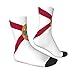 SEAEAGLE Florida Flag A Pair Junior Athletic Short Tube Socks Children Calf Tube Socks Short Stockings