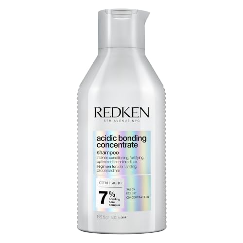 Redken Acidic Bonding Concentrate Shampoo - For Damaged Hair Repair, Strengthens and Repairs Weak...