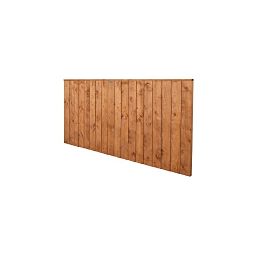 Image of Forest Garden 6ft x 3ft (1.83m x 0.93m) Closeboard Board Fence Panel - Pack of 20