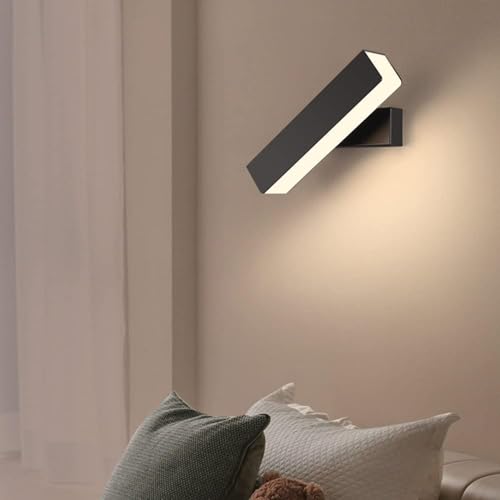 Lámpara de pared LED para sala de estar con iluminación interior tipo farol orientable 4