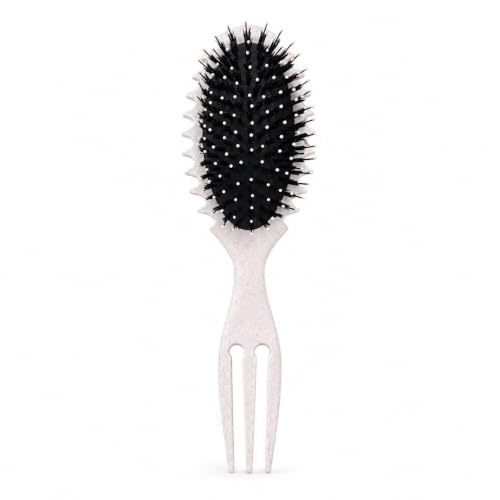 Image of Curly Hair Detangling Brush for Curly, Wavy & Frizzy Hair (Beige)