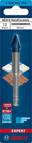 Bosch 1x EXPERT HEX-9 Hard Ceramic Bohrer, 12x90 mm – Ansicht 2