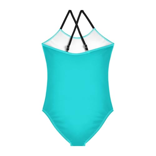 Dark Turquoise Toddler Girl Swimsuit 1-Piecing Toddler Bathing Suit Girl Swimsuits for Teen Girls2