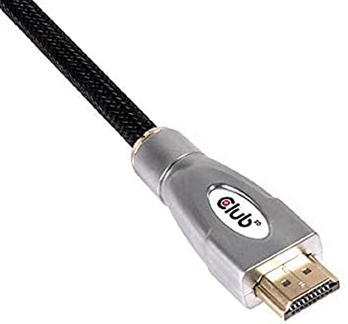 Câble HDMI High Speed 5m mâle mâle Club 3D CAC-2312 noir ignifuge