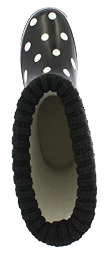 Beck Damen Dots Gummistiefel, Schwarz, 39 EU