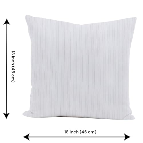 Image of Premium Cushion Fillers, Fibre Filled Inserts for Hotels and Homes, Multiple (18 x 18 inch Or 45 x 45 cm, 1, Count)