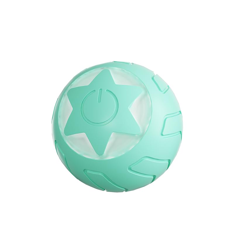 Pelotas de Juguete Interactivas para Gatos, Bola Interactiva Recargable, 360° Inteligentes Girar USB Recargables, Bola de Gato, Bola de Juguete Interactiva para Gatos