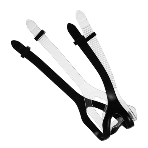 GOOHOCHY 2Pcs Silicone Replacement Strap for Scuba Diving Swim Goggles Comfortable Durable and Stylish Design Fits All Head Unisex Mask Accessories