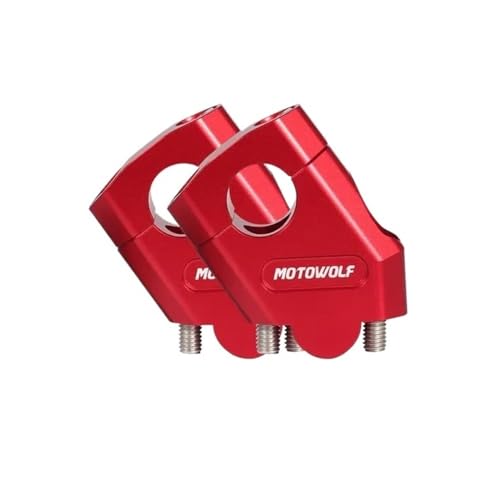Rehausseur de guidon de moto 22 mm et 28 mm avec support de serrage pour motocross et pit bike