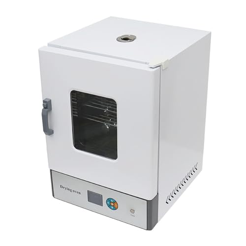 WYDDDARY Lab Digital Forced Air Convection Drying Oven Constant Temperature Electrothermal Blast Drying Oven Adjustable Fan Speed 110V 1KW 12.69''x12.8''x13.6'' White-Grey