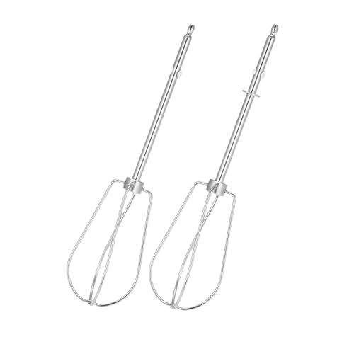 2 varillas para batidora de mano, repuesto universal para batir, unidad de mezcla, herramienta para batir, 7,48 x 1,18 pulgadas
