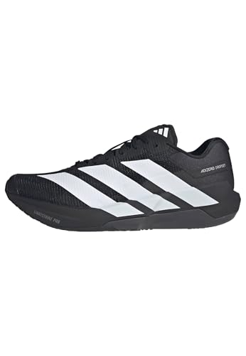 adidas Men's Adizero Dropset Pro Training Shoes - BlackWhiteBlack, Size 8.5