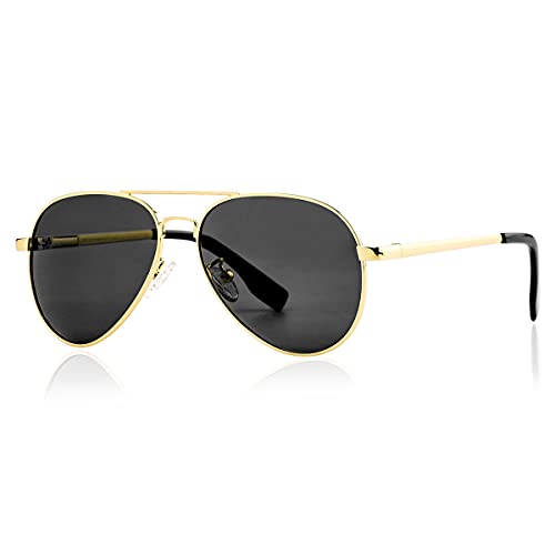 Image of GLEYEMOR Polarized Small Aviator Sunglasses for Small Face Women Men Juniors, 52mm
