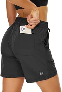 REYSHIONWA Women's Golf Shorts Cargo Quick Dry Hiking Active Walking Bermuda Casual Shorts with Pockets