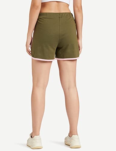 Image of Amazon Brand - Symbol Women Cotton Blend Regular Fit Lounge Shorts (Available in Plus Sizes)