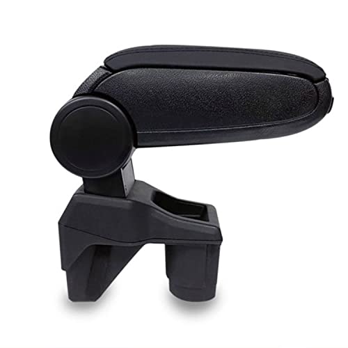 Accoudoir de voiture Compatible avec Renault Clio V 2019 à 2023 Noir